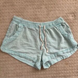 Rip Curl Light Blue comfy beachy Shorts, size small